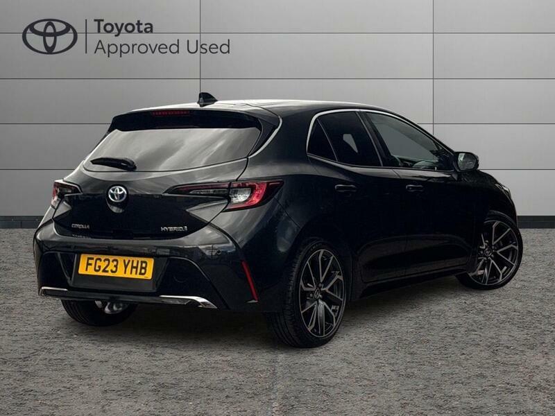 Toyota Corolla 1.8 Vvt-h Excel Hatchback Hybrid Cvt Eu Black #3