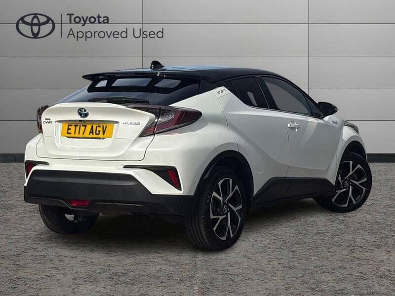 Toyota C-Hr 1.8 Vvt-h Dynamic Suv Hybrid Cvt Euro 6 White #3