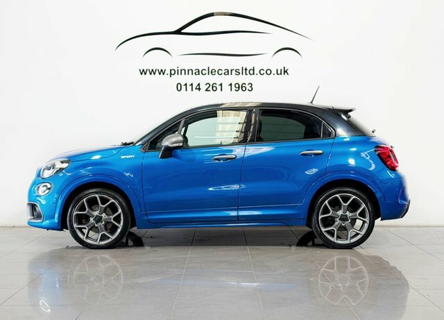 Fiat 500X 2021 1.3 Firefly Turbo Sport Dct Euro 6 Ss Blue #4