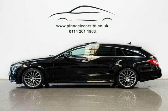 Mercedes-Benz CLS 2014 2.1 Cls220 Bluetec Amg Line Shooting Brake G- Black #5
