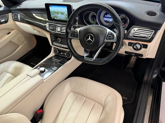 Mercedes-Benz CLS 2014 2.1 Cls220 Bluetec Amg Line Shooting Brake G- Black #2