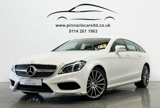 Mercedes-Benz CLS 2015 2.1 Cls220 Bluetec Amg Line Shooting Brake G- White