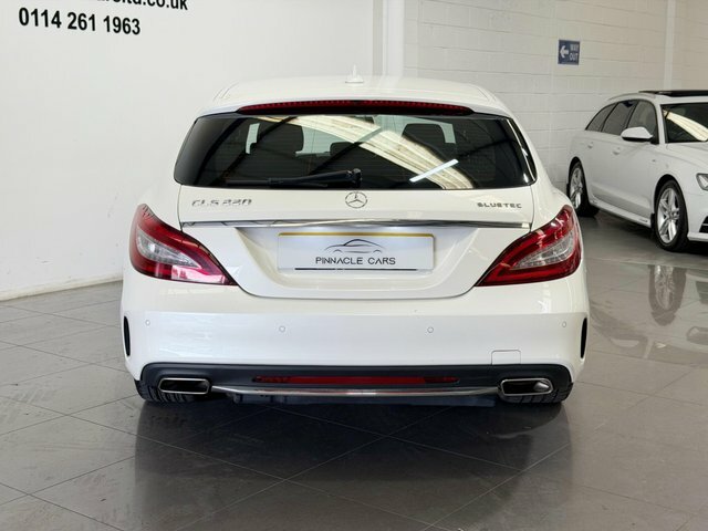 Mercedes-Benz CLS 2015 2.1 Cls220 Bluetec Amg Line Shooting Brake G- White #5