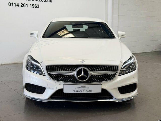 Mercedes-Benz CLS 2015 2.1 Cls220 Bluetec Amg Line Shooting Brake G- White #2