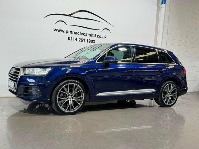 Audi Q7 2019 3.0 Tdi V6 45 S Line Tiptronic Quattro Euro 6 Blue #6