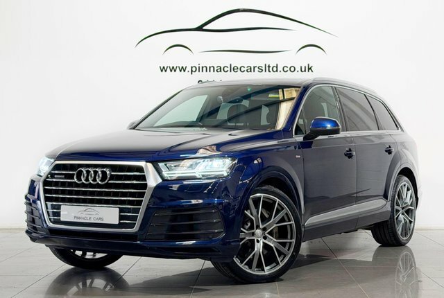 Audi Q7 2019 3.0 Tdi V6 45 S Line Tiptronic Quattro Euro 6 Blue