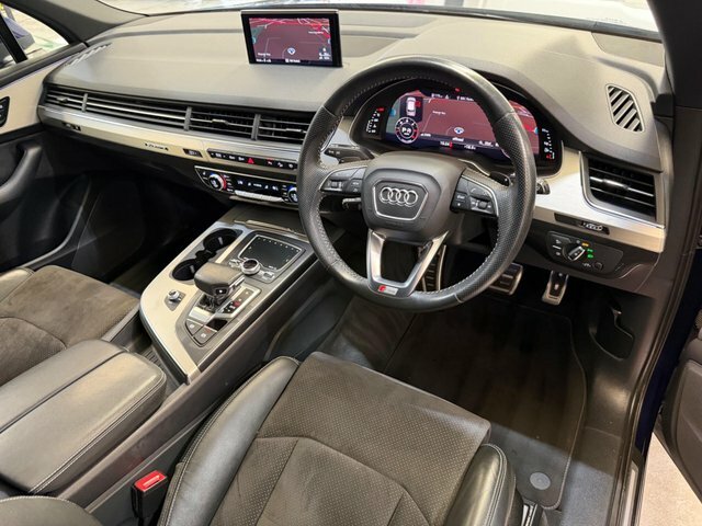 Audi Q7 2019 3.0 Tdi V6 45 S Line Tiptronic Quattro Euro 6 Blue #4