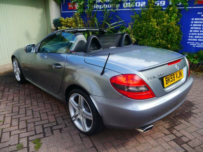 Mercedes-Benz SLK 2009 58 3.0 Black #14