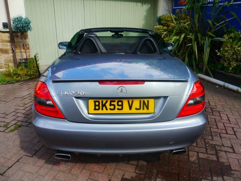 Mercedes-Benz SLK 2009 58 3.0 Black #13
