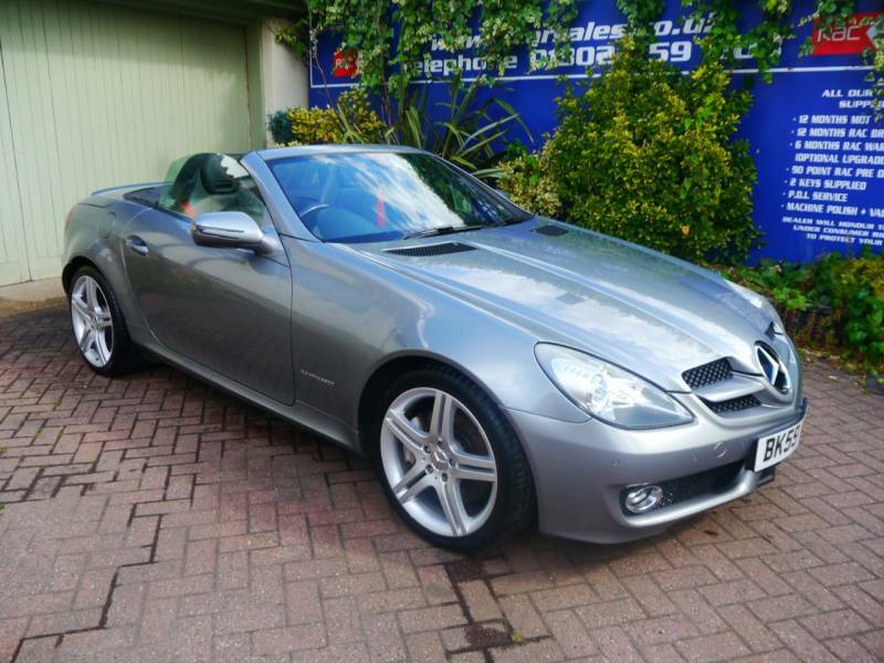 Mercedes-Benz SLK Slk 200K Tip Silver