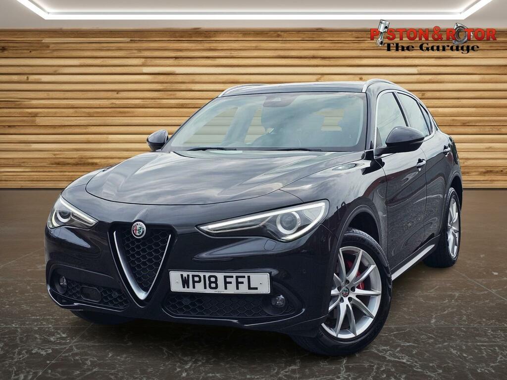 Alfa Romeo Stelvio 2.2 Td Speciale Q4 Awd Euro 6 Ss WP18FFL Black #3
