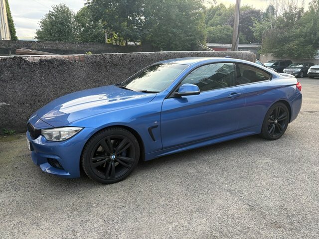 BMW 4 Series Gran Coupe 420D M Sport Coupe Blue #2