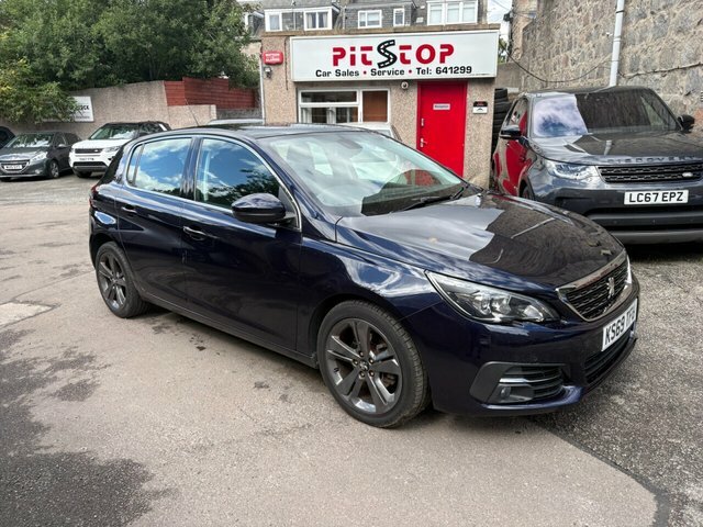 Peugeot 308 Bluehdi Allure Hatchback Blue #3