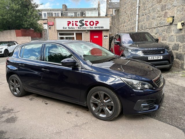 Peugeot 308 Bluehdi Allure Hatchback Blue