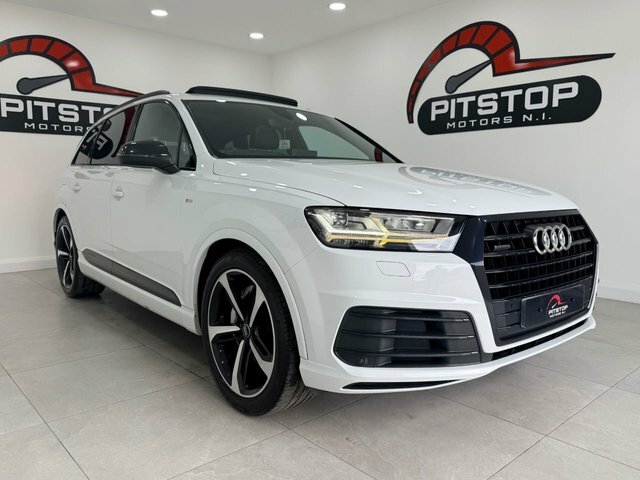 Audi Q7 Tdi V6 50 Black RJ19YYX White #3