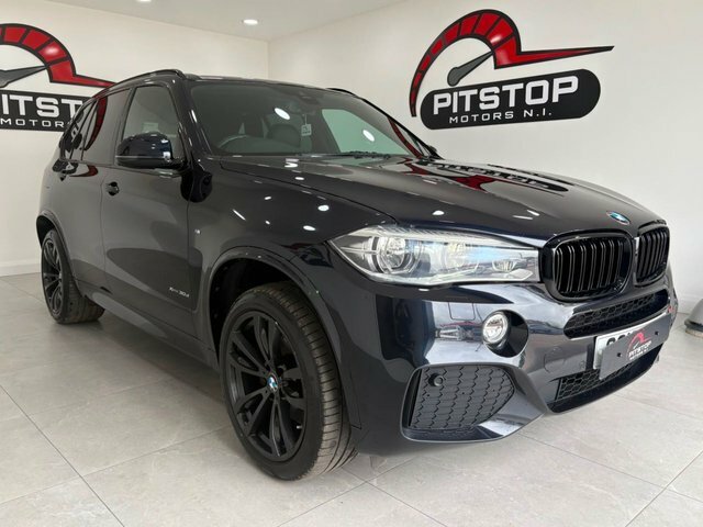 BMW X5 30D M Sport Suv SO15UWB Black #6