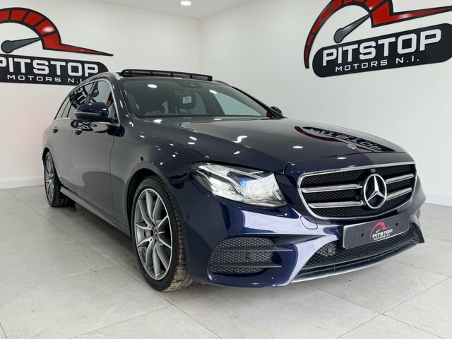 Mercedes-Benz E Class E350d Amg Line Edition SG20VHK Blue #4