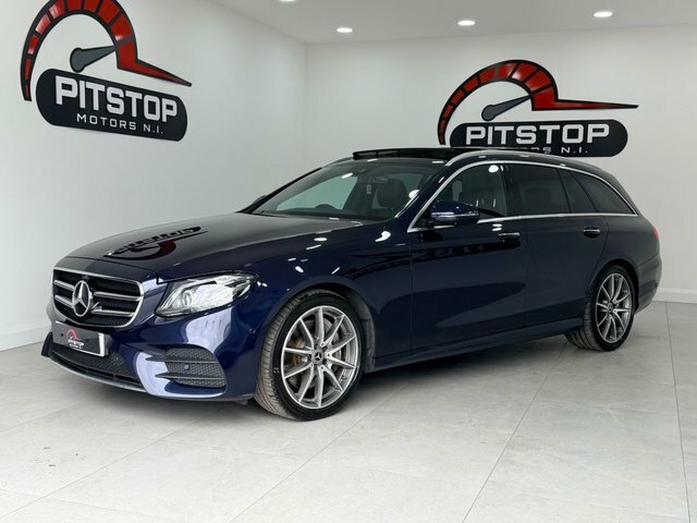 Mercedes-Benz E Class E350d Amg Line Edition SG20VHK Blue