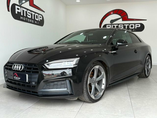 Audi A5 Tdi 40 Black Edition WJ55MCD Black #2