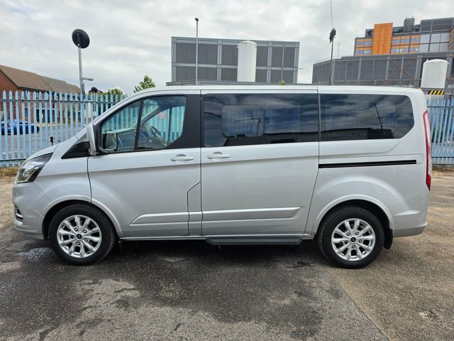 Ford Tourneo Custom 2.0 320 Ecoblue Titanium Swb Minibus L1 130 B Silver #2