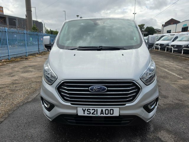 Ford Tourneo Custom 2.0 320 Ecoblue Titanium Swb Minibus L1 130 B Silver #5