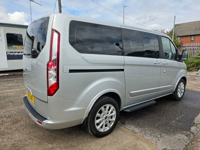 Ford Tourneo Custom 2.0 320 Ecoblue Titanium Swb Minibus L1 130 B Silver #4