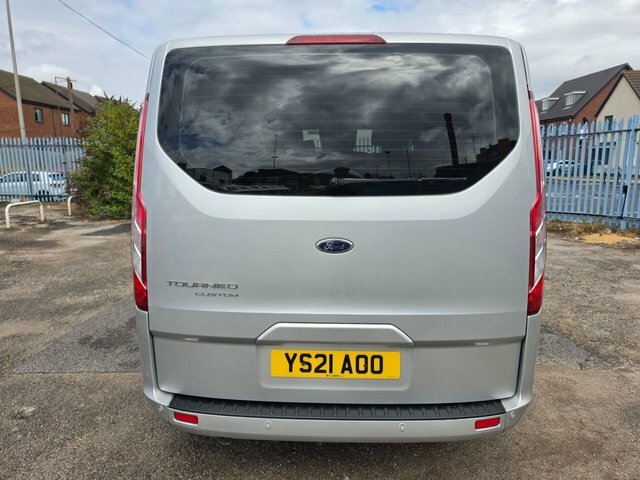 Ford Tourneo Custom 2.0 320 Ecoblue Titanium Swb Minibus L1 130 B Silver #6