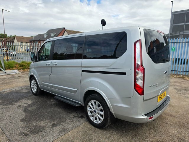 Ford Tourneo Custom 2.0 320 Ecoblue Titanium Swb Minibus L1 130 B Silver #3