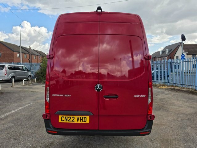Mercedes-Benz Sprinter 2.0 315 Cdi Progressive Lwb Rwd L3 H2 150 Bhp Eur Red #6