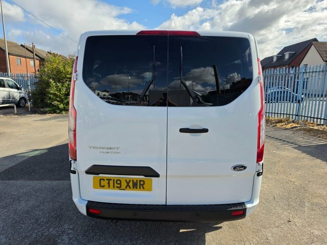 Ford Transit Custom 2.0 320 Eecoblue Trend Minibus L2 H1 130 Bhp Euro White #6