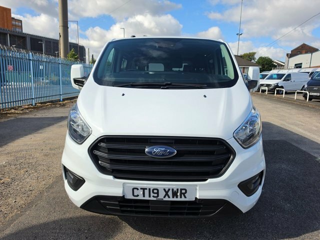 Ford Transit Custom 2.0 320 Eecoblue Trend Minibus L2 H1 130 Bhp Euro White #5