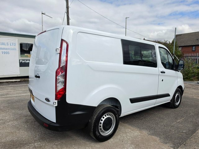 Ford Transit Custom 2.0 300 Ecoblue Leader 6 Seater Crewcab L1 H1 105 White #4