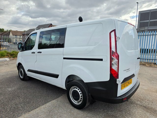 Ford Transit Custom 2.0 300 Ecoblue Leader 6 Seater Crewcab L1 H1 105 White #3