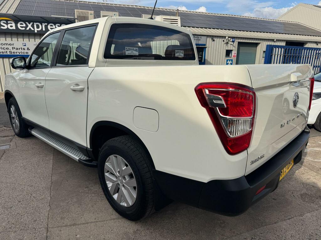 SsangYong Musso 2.2 Double Cab Pick Up Ex VN73DHL White #5