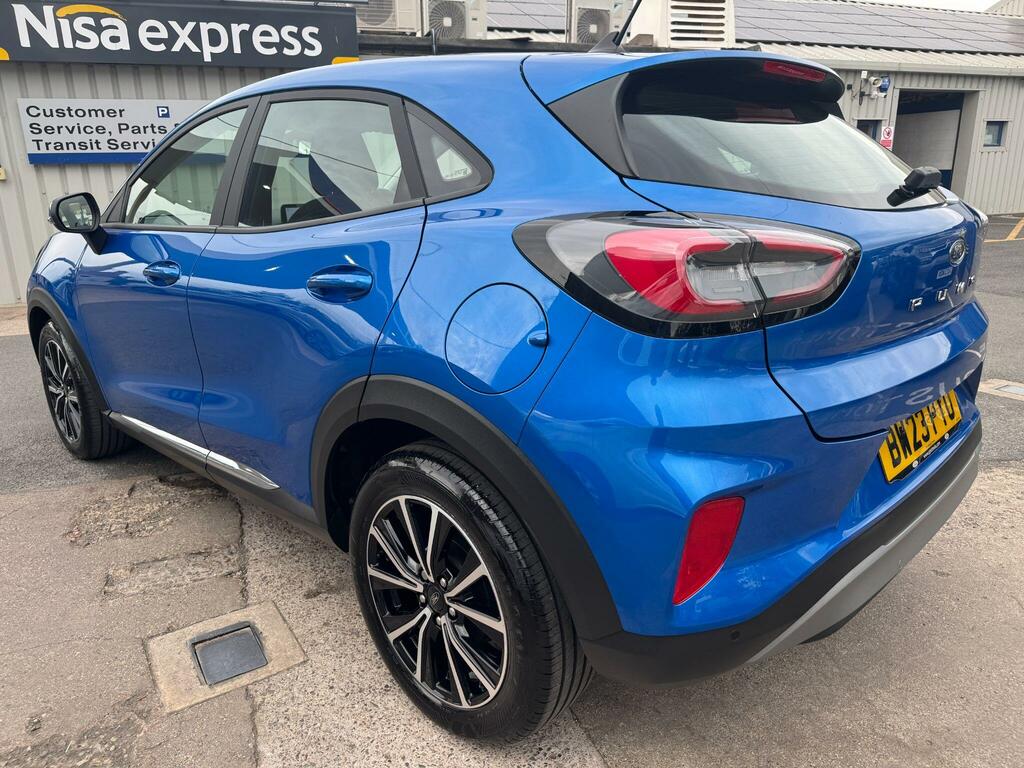 Ford Puma 1.0T Ecoboost Mhev Titanium Dct Euro 6 Ss BW23PTO Blue #4