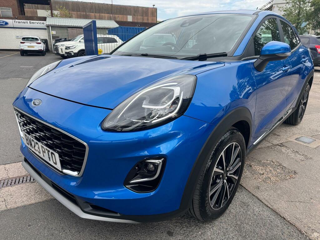Ford Puma 1.0T Ecoboost Mhev Titanium Dct Euro 6 Ss BW23PTO Blue #3