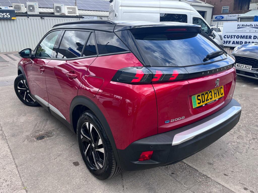 Peugeot e-2008 50Kwh Gt 7Kw Charger SD23HVC Red #4
