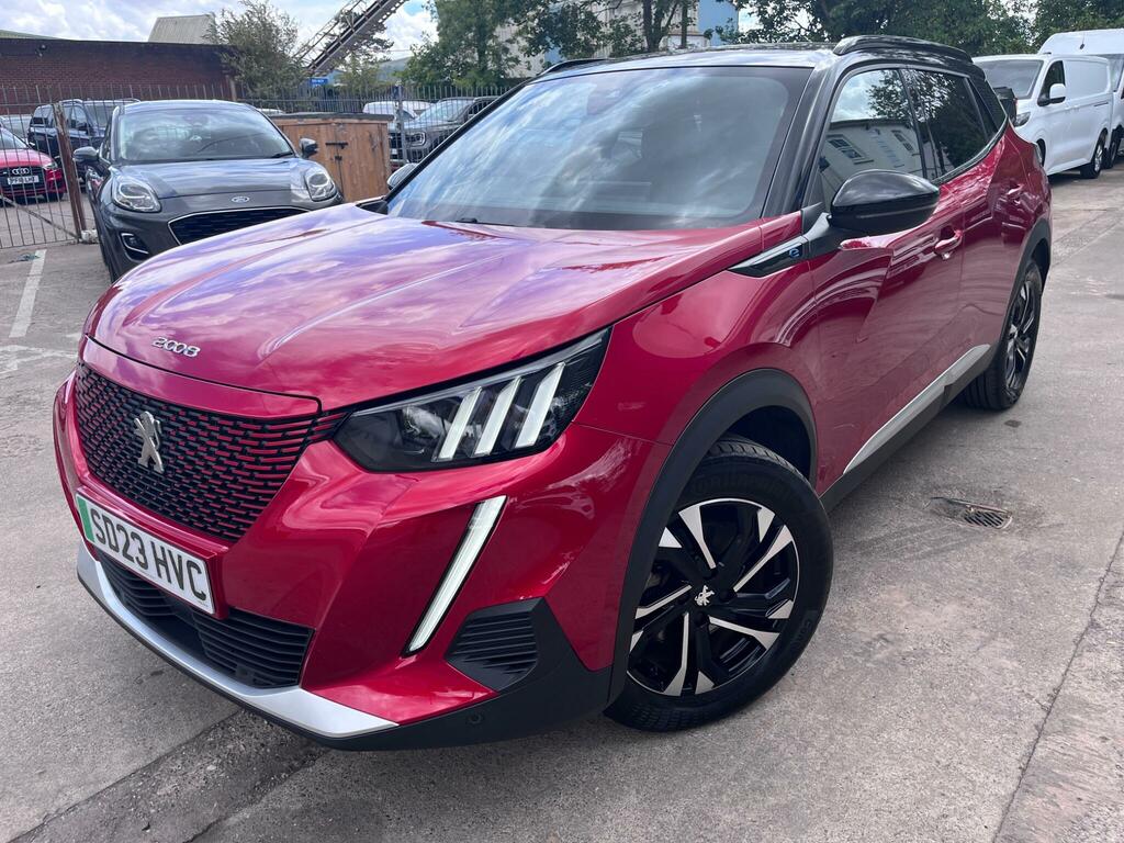Peugeot e-2008 50Kwh Gt 7Kw Charger SD23HVC Red #3