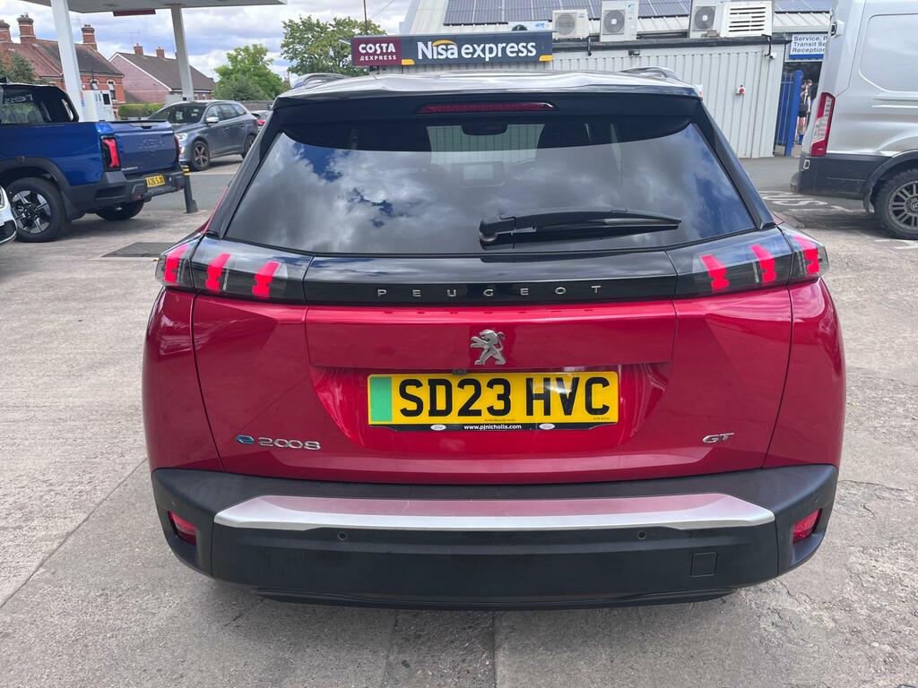 Peugeot e-2008 50Kwh Gt 7Kw Charger SD23HVC Red #6