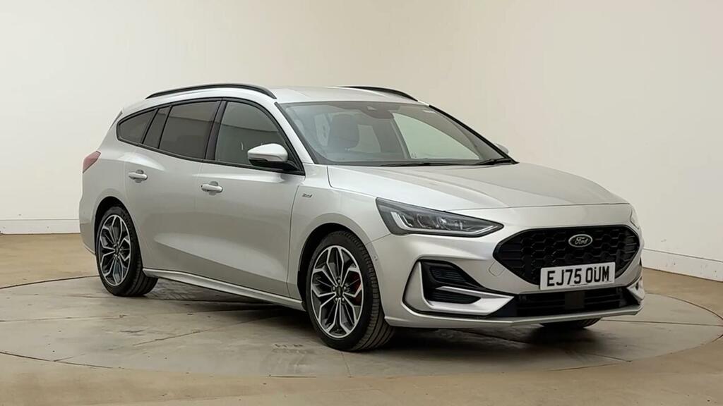 Ford Focus 1.0T Ecoboost Mhev St-line X Dct Euro 6 Ss Silver
