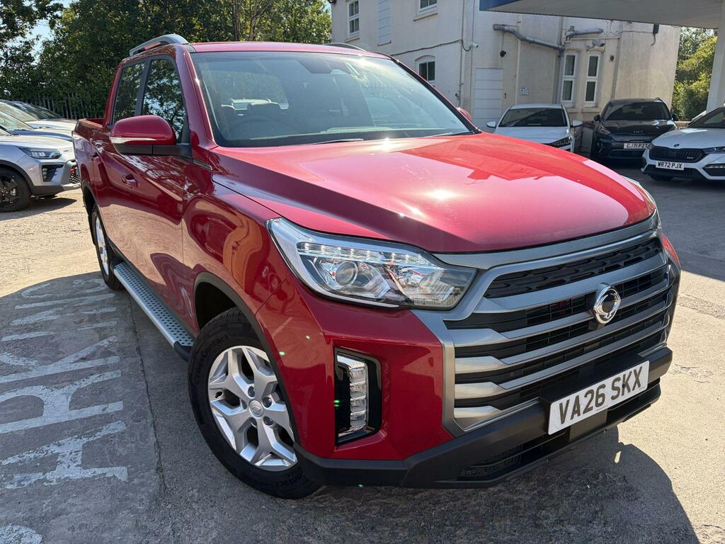SsangYong Musso 2.2D Rebel 4Wd Euro 6 Red