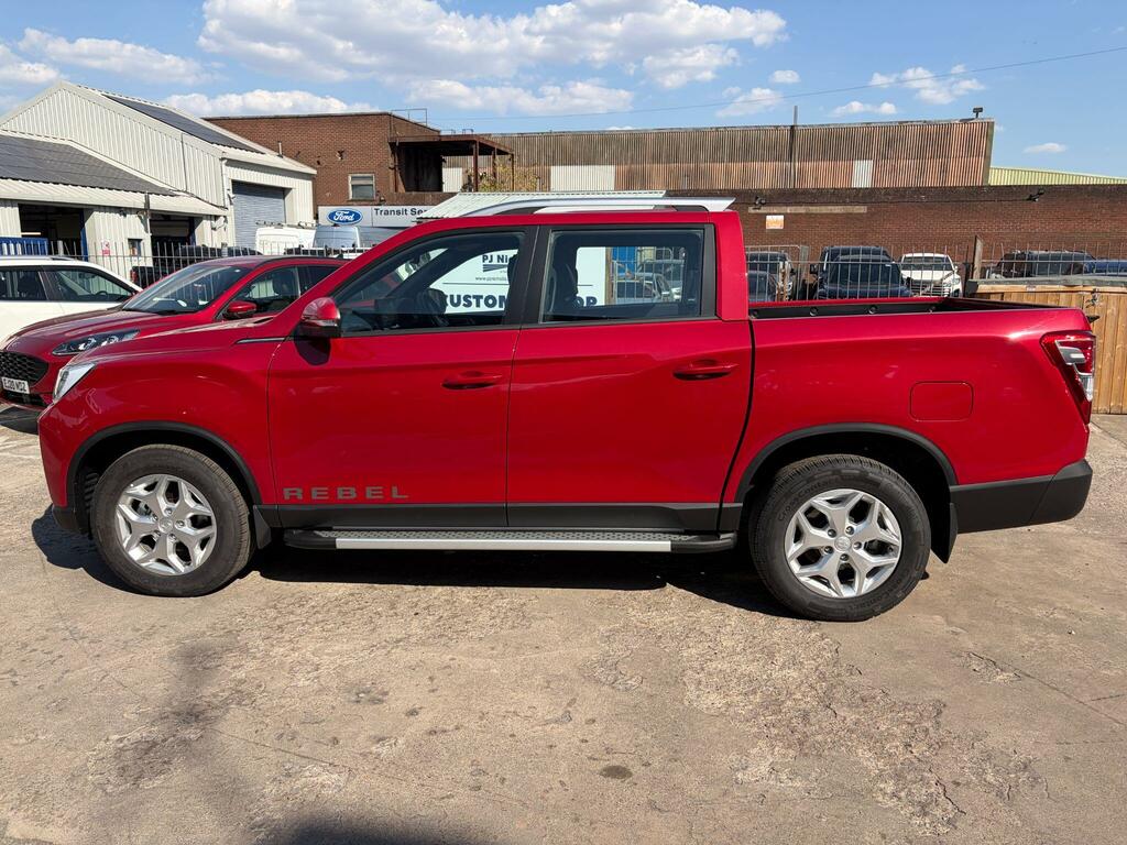 SsangYong Musso 2.2D Rebel 4Wd Euro 6 Red #4