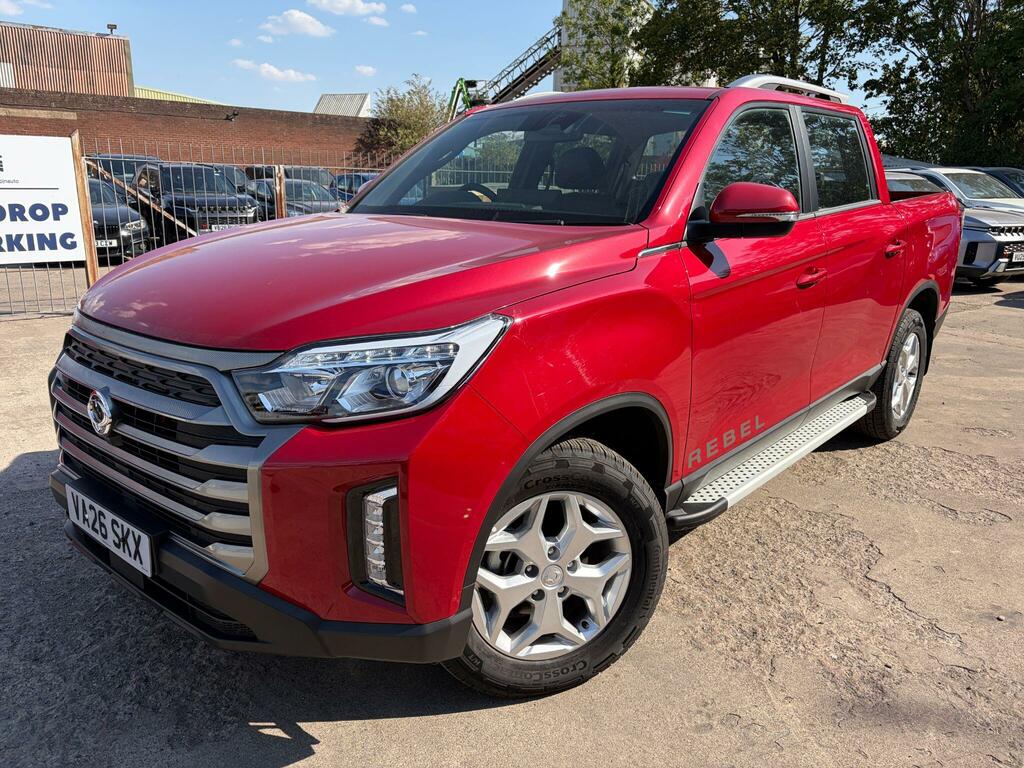 SsangYong Musso 2.2D Rebel 4Wd Euro 6 Red #3