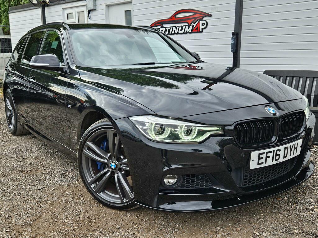 BMW 3 Series 3.0 335D M Sport Touring Xdrive Euro 6 Ss EF16DYH Black #2