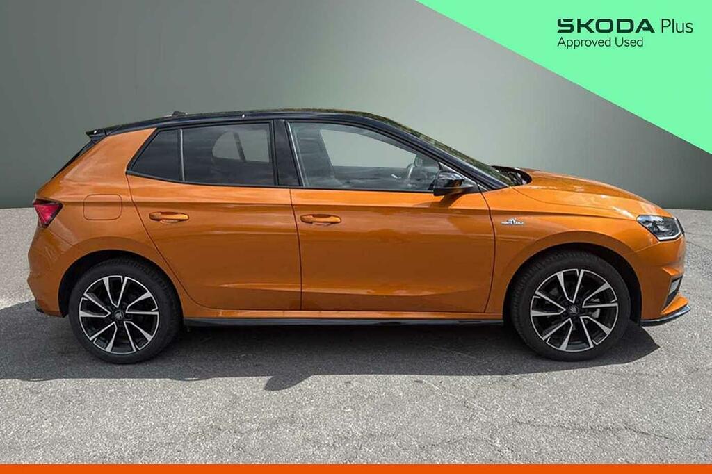 Skoda Fabia 1.0 Tsi 116 Monte Carlo Edition WM75OPX Orange #4