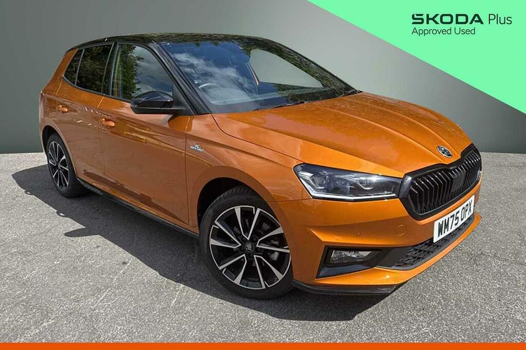 Skoda Fabia 1.0 Tsi 116 Monte Carlo Edition WM75OPX Orange