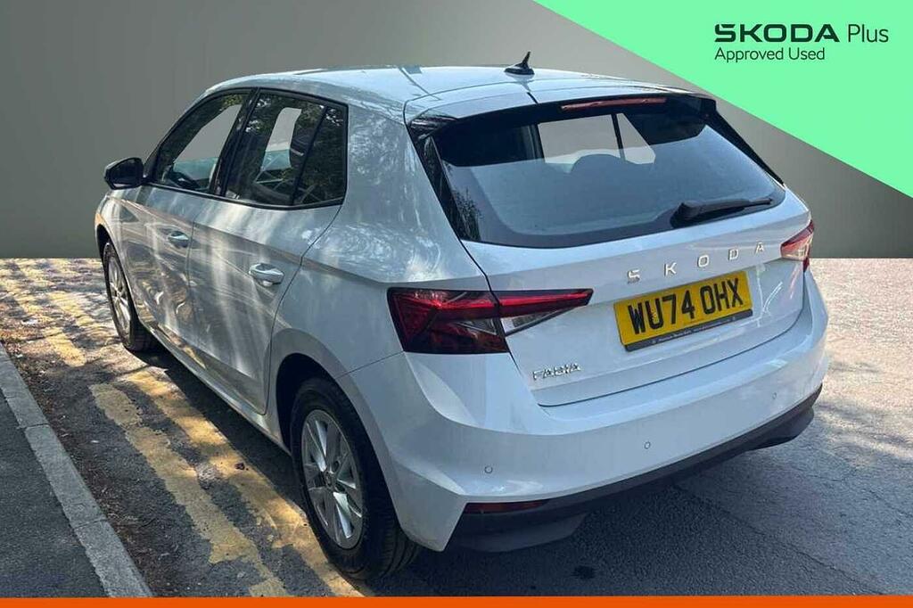 Skoda Fabia 1.0 Tsi 116 Se Edition White #3