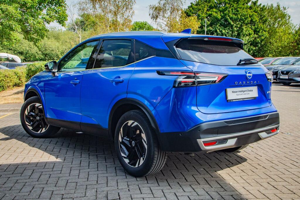 Nissan Qashqai 1.5 H E-power N-connecta Euro 6 Ss OV75FXK Blue #3