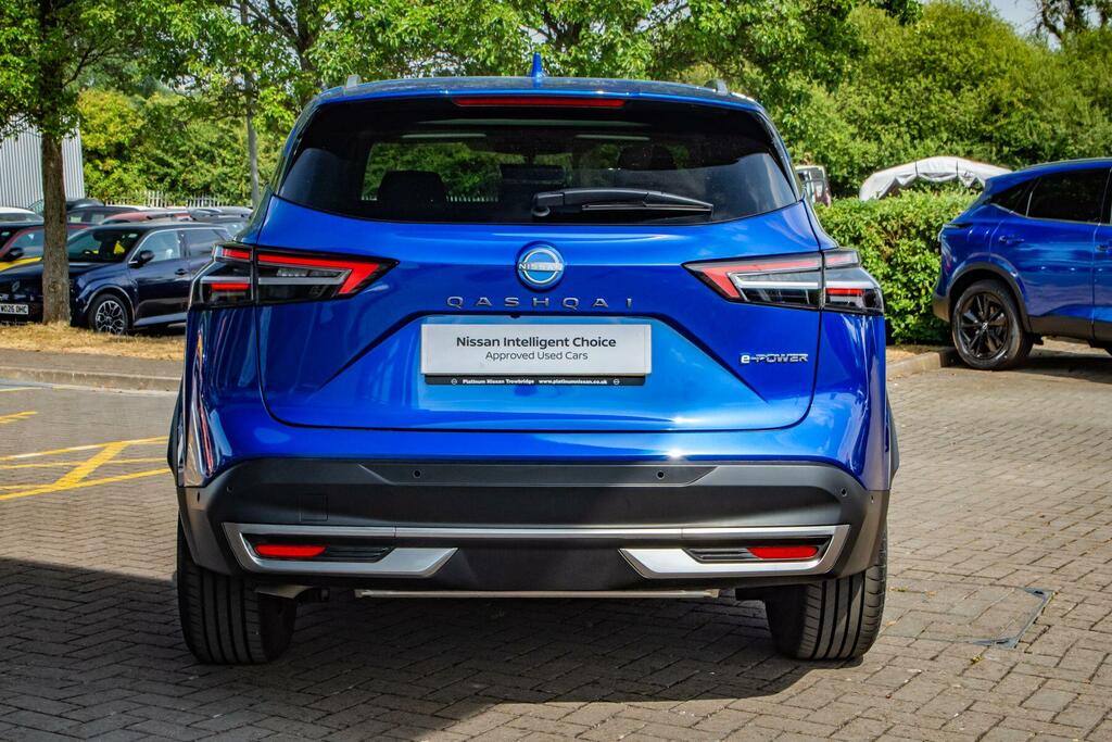 Nissan Qashqai 1.5 H E-power N-connecta Euro 6 Ss OV75FXK Blue #4