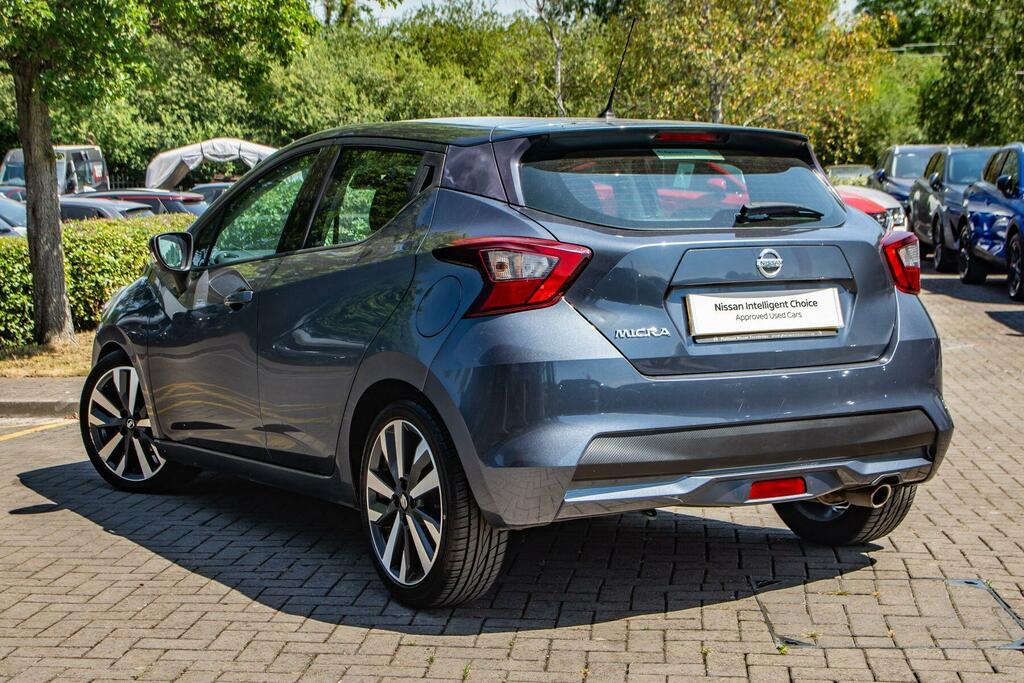 Nissan Micra 1.0 Dig-t Acenta Euro 6 Ss WU69NLG Grey #3